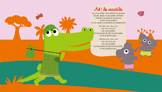 Comptine Bebe Les Crocodiles