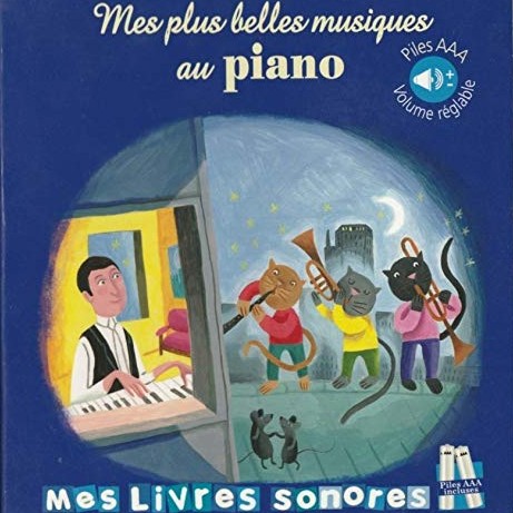 Mon livre piano - Mes toutes premières comptines au piano
