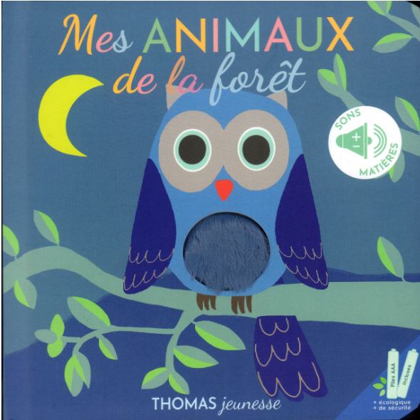 Livre sonore Mes animaux pour enfant de 9 mois à 3 ans - Oxybul éveil et